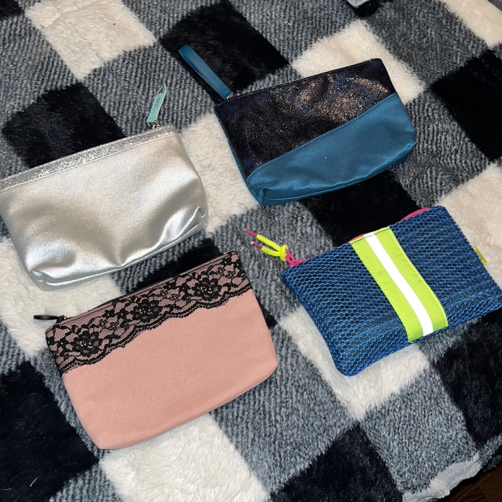 Makeup bag/travel mini bag bundle